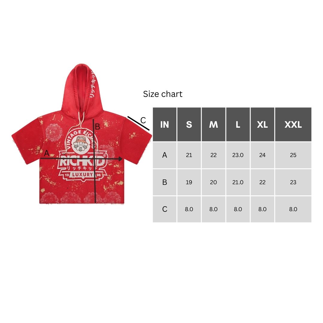 Red Rhinestone Hoodie